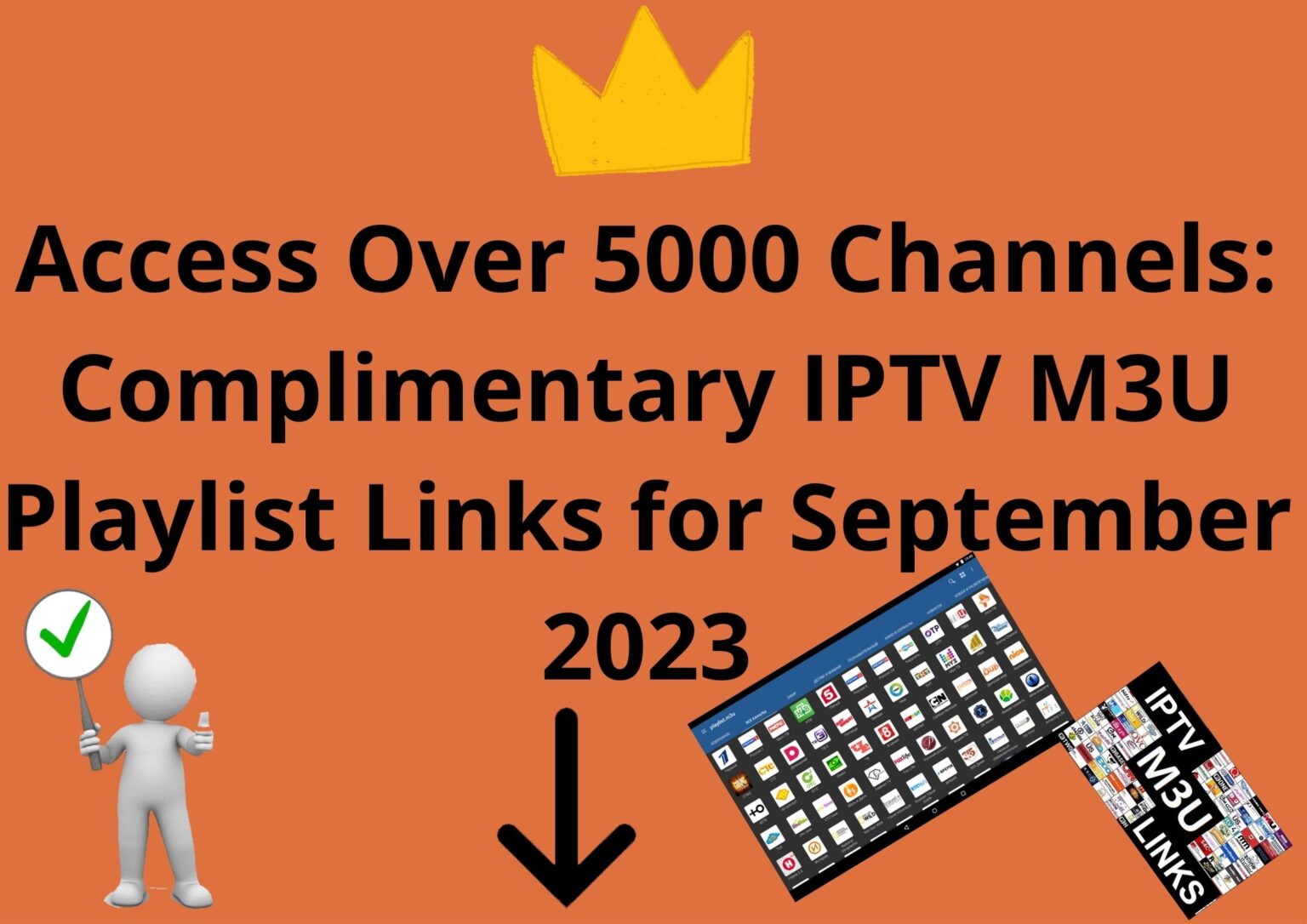 Access Over 5000 Channels Complimentary IPTV M3U Playlist Links for